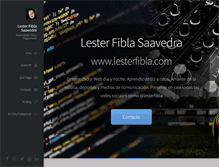 Tablet Screenshot of lesterfibla.com